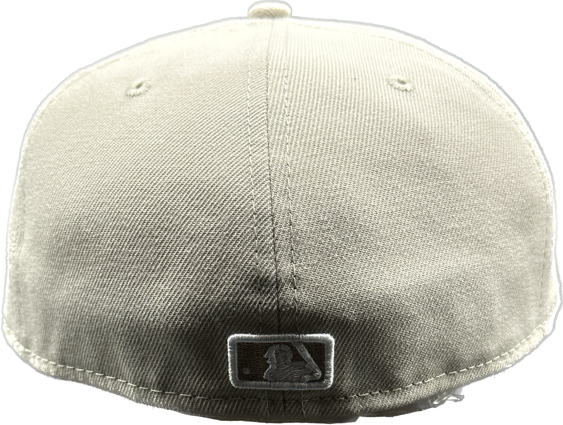 NY Yankees MLB 59FIFTY Fitted Cap League Essential Stone White von New Era  Backview
