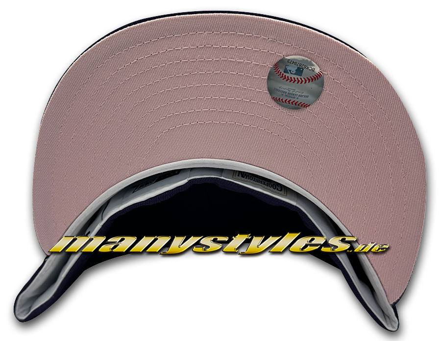 NY Yankees MLB 59FIFTY 1999 Heart NY Love Cap Purple