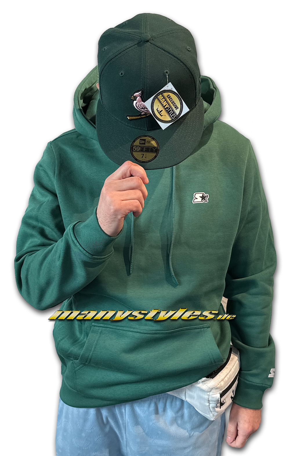 Starter Hooded Sweatshirt mit Kapuze New Color Dark Fresh Green