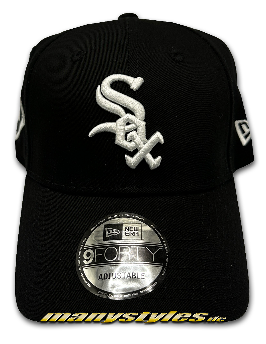 Chicago White Sox MLB 9FORTY Curved Visor Cap Black OTC