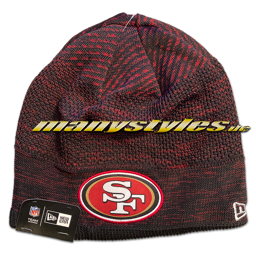 San Francisco 49ers NFL Sideline 2020 Engineered Knit Beenie von New Er
