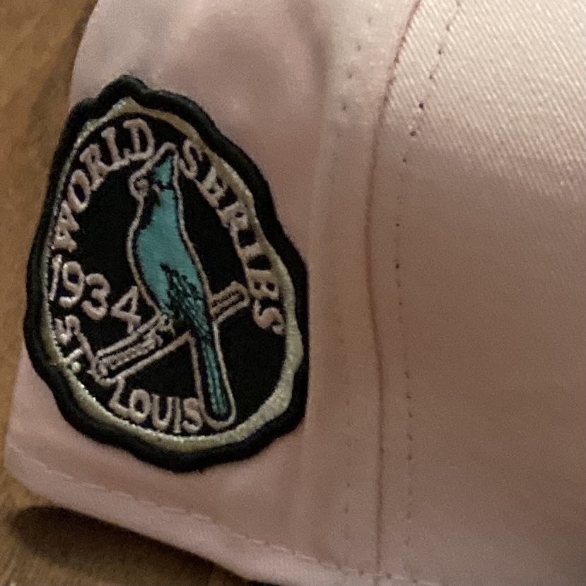 St. Louis Cardinals MLB 59FIFTY manyStyles Pastell exclusive in MiamiViceStyle Pink Mint Color von New Era WS34 Patch