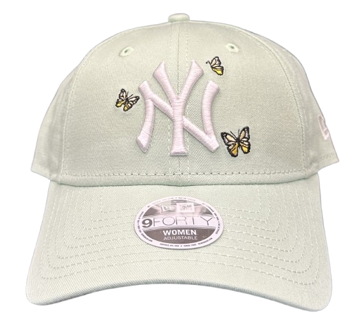 NY Yankees MLB 9FORTY adjustable Cap Womens Icon pmg Green White von New Era