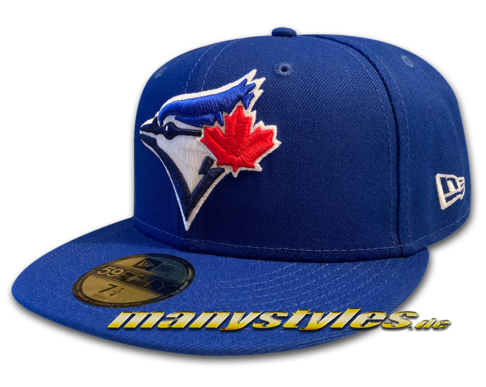 Toronto Blue Jays MLB 59FIFTY Authentic NE Team Structure Cap in Royal Red White OTC von New Era