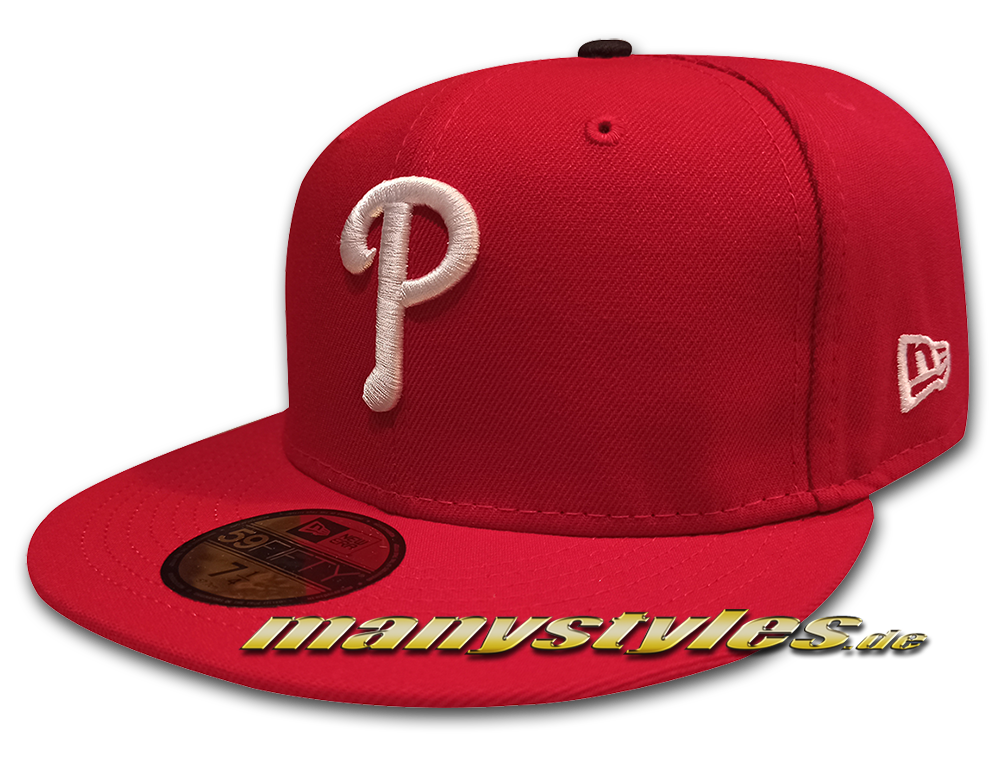 Philadelphia Phillies MLB 59FIFTY Authentic on field Performance Cap Game Red White OTC