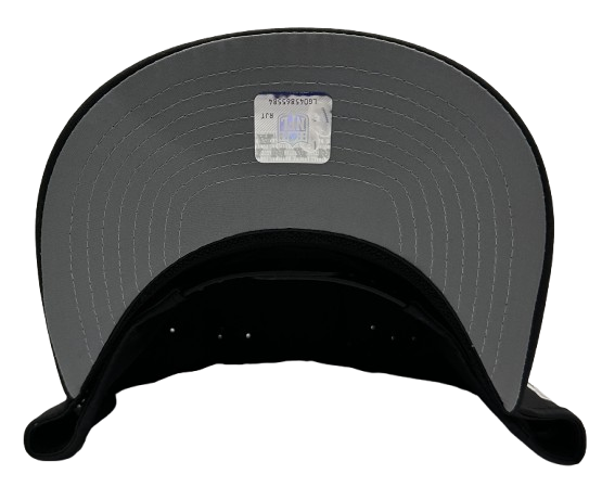 Las Vegas Raiders NFL 9SEVENTY Stretch Snapback Performance Cap Team Color Black White OTC von New Era Undervisor