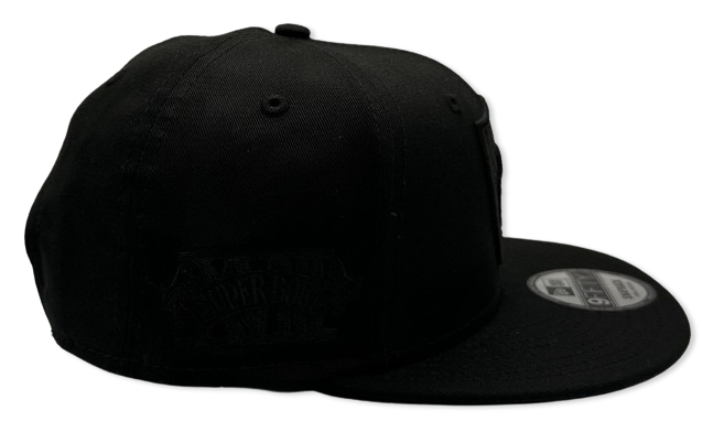 Oakland Raiders NFL 9FIFTY Snapback Monochrome Cap Black on Black von New Era