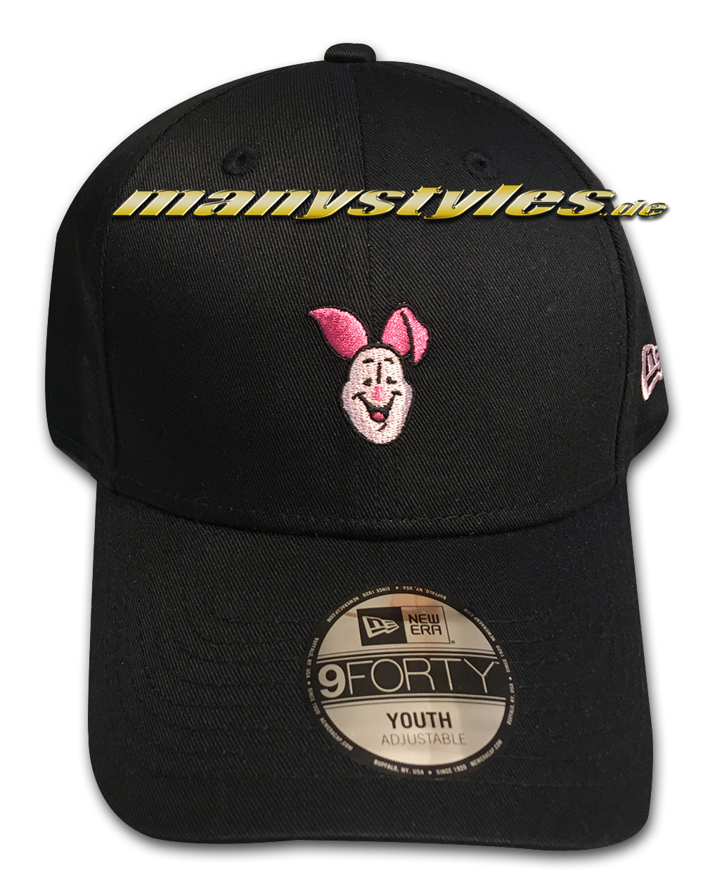 Disney Winnie Pooh Piglet Kids Character Ferkel 940 Curved Visor adjustable Cap von New Era