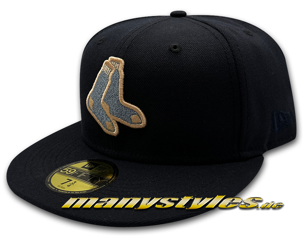 Boston Red Sox 59FIFTY MLB HWC WS04 2004 World Series Navy Peach Sky Blue Shine von NEW ERA