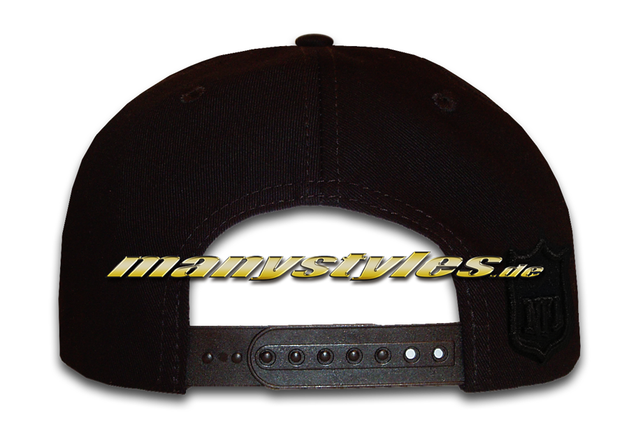 Las Vegas Raiders NFL 9FIFTY exclusive Snapback Cap Black on Black von New Era snapbackverschluss