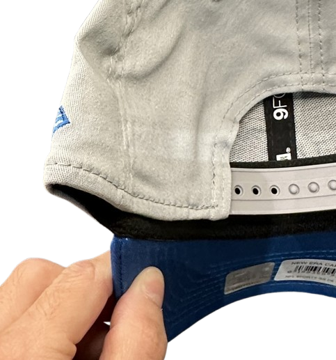 Detroit Lions NFL 9FORTY Stretch Snap Snapback Cap Blue White OTC von New Era Backview