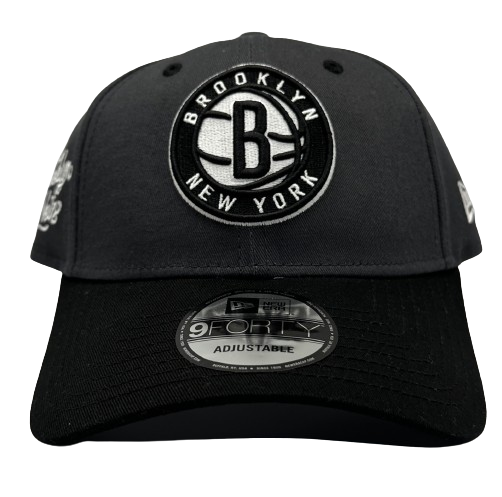 Brooklyn Nets 9FORTY NBA Side Patch Curved Visor Cap