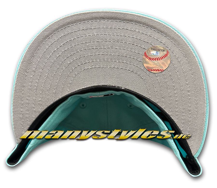 NY Yankees MLB 59FIFTY U Heart NY Love Cap Blue Tint