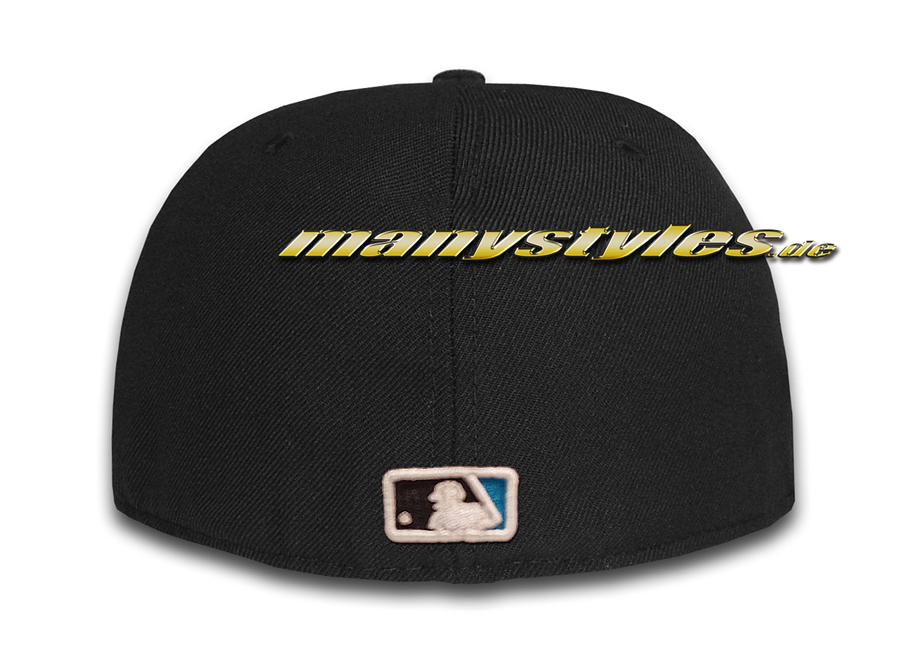 NY Yankees MLB Authentic NE Team Structure 59FIFTY Cap Game von New Era Backview