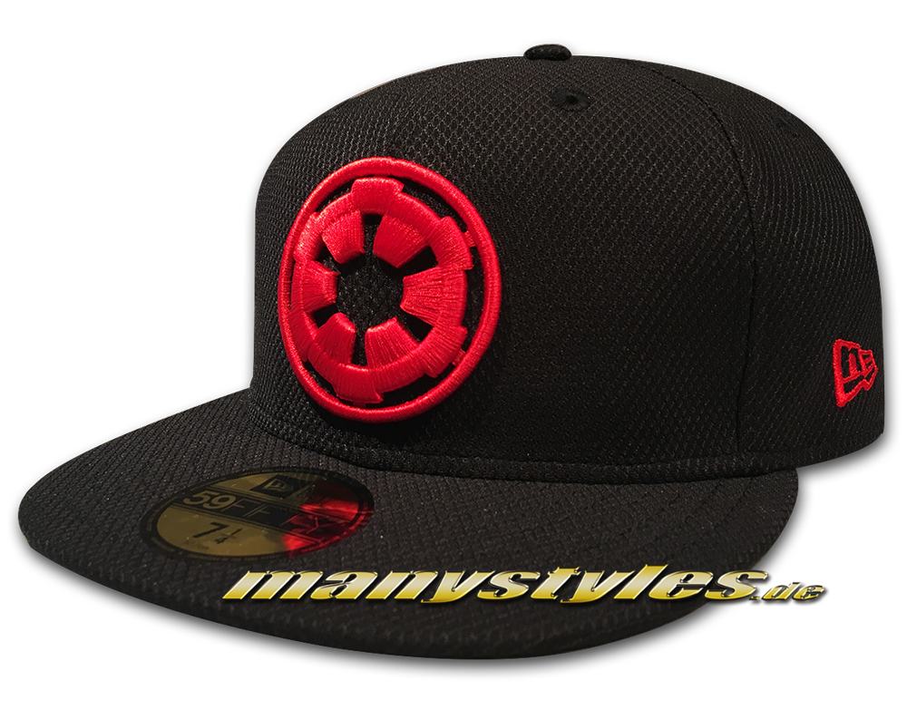 Star Wars Licensed Disney 59FIFTY Fitted Exclusive Empire Cap Imperial 1st Order Black Scarlet Red von New Era