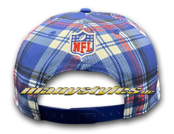 Buffalo Bills NFL24 9FIFTY SL Snapback Cap Royal Red White OTC von New Era Backview