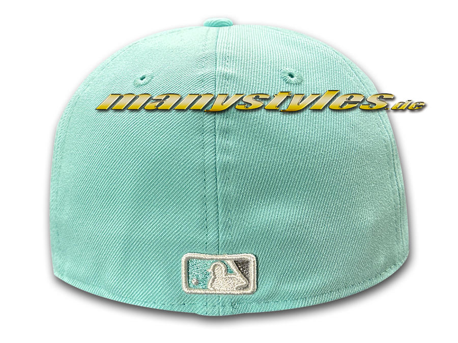 NY Yankees MLB 59FIFTY U Heart NY Love Cap Blue Tint