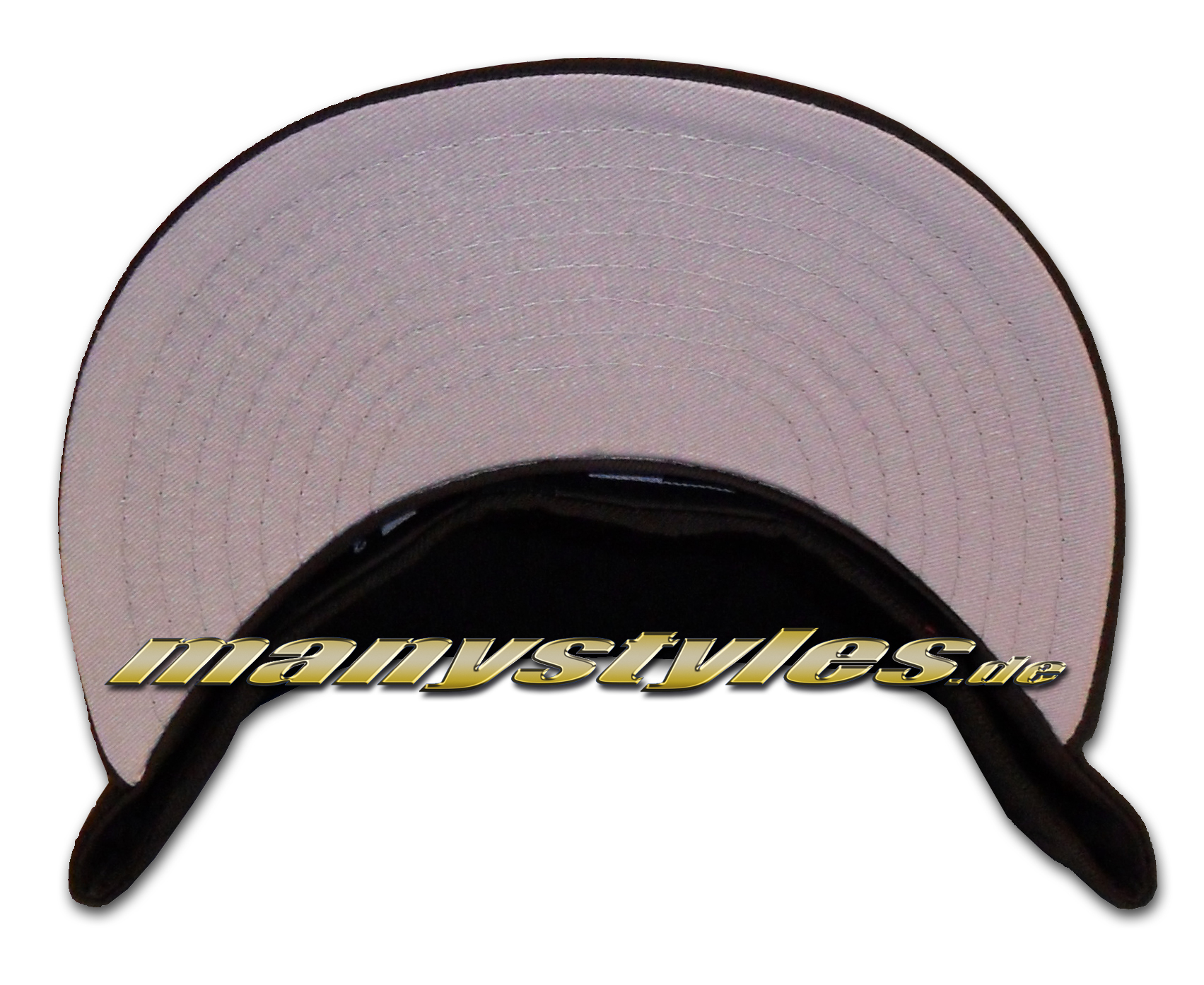 manystyles The Roots Hamburg Caps Hammaburg Crown exclusive 59FIFTY Fitted Cap Black White Undervisor